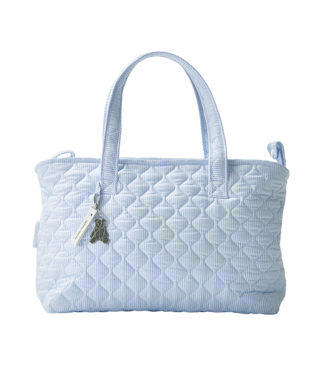 Theophile & Patachou Theophile & Patachou - Verzorgingstas + waskussen - Gewatteerd - Lichtblauw - Classic Car