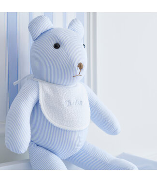 Theophile & Patachou Theophile & Patachou - Beer Theophile personalisatie - Lijnen - Lichtblauw - Classic Car