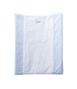 Theophile & Patachou Theophile & Patachou - Hoes verzorgingskussen - Badstof + katoen - Lichtblauw - Classic Car