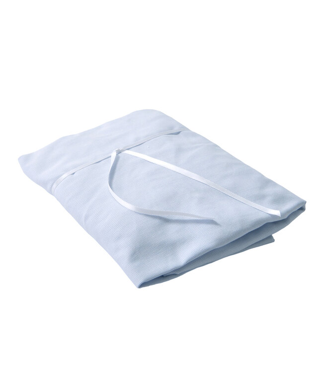 Theophile & Patachou Theophile & Patachou - Hoeslaken bed 60x120cm - Effen - Lichtblauw - Classic Car