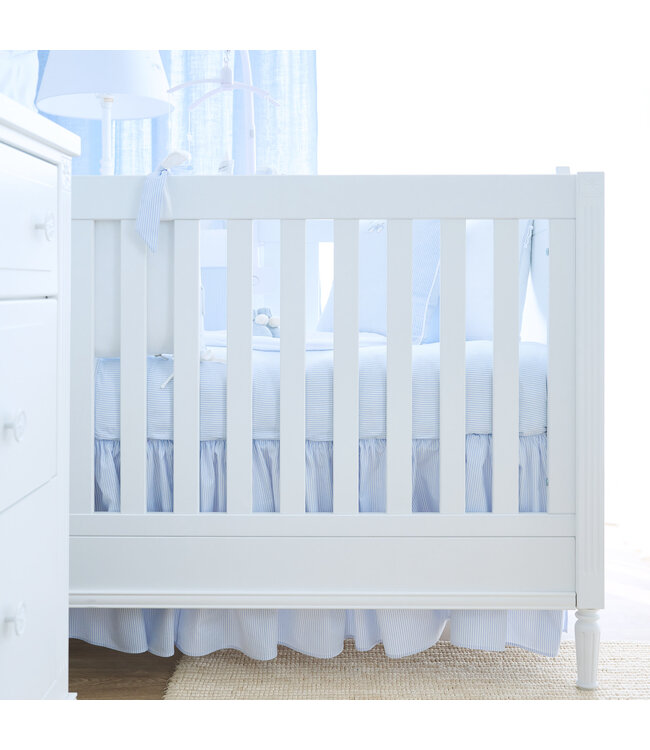 Theophile & Patachou Theophile & Patachou - Bedrok 60x120cm - Lijnen - Lichtblauw - Classic Car