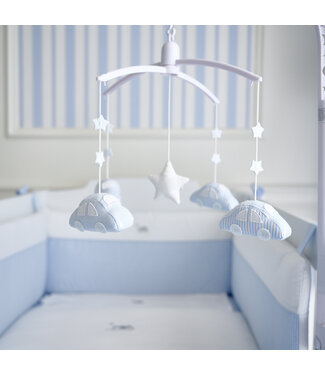 Theophile & Patachou Theophile & Patachou - Muziekmobiel "wagen" - Lichtblauw - Classic Car