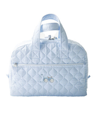 Theophile & Patachou Theophile & Patachou - Reis-toilettas - Gewatteerd - Lichtblauw - Classic Car