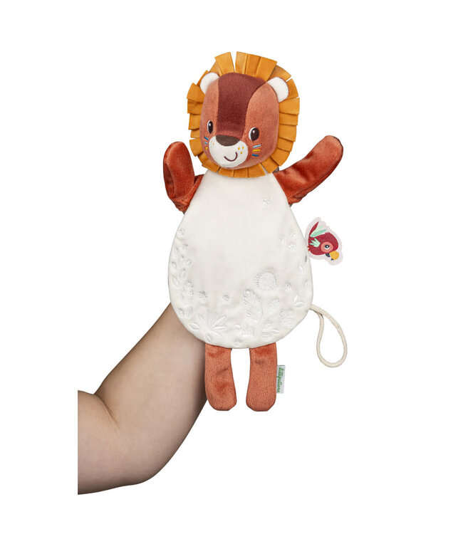 Lilliputiens Lilliputiens - Jack Handpop Knuffeldoek Fosforescerend