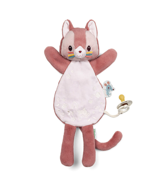 Lilliputiens Lilliputiens - Jeanne Handpopknuffeldoek Fosforescerend