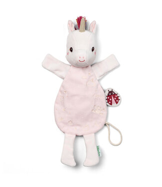 Lilliputiens Lilliputiens - Lena Handpop Knuffeldoek Fosforescerend