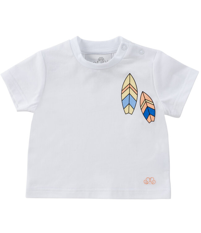 Natini Natini - T-shirt Surfboard - White