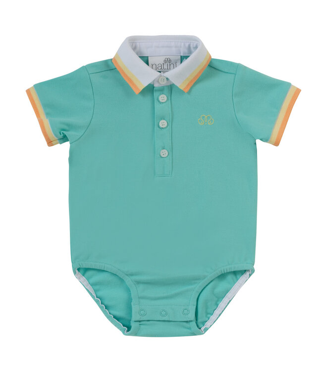 Natini Natini - Polo Body Anton - Turquoise