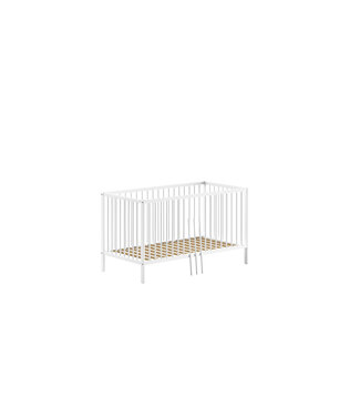 JAXX Jaxx - Dino Babybed 70X140 Wit (Lattenbodem Inbegrepen)