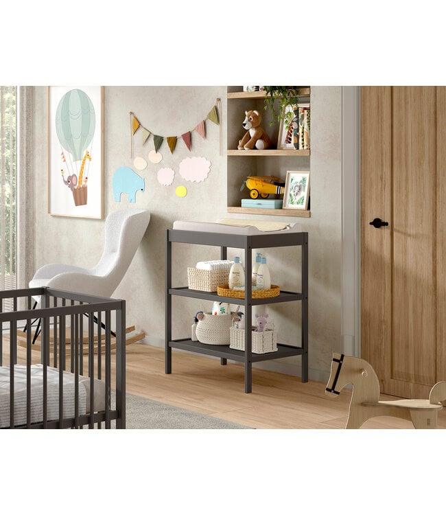 JAXX Jaxx - Dino Aankleedkomode Antraciet