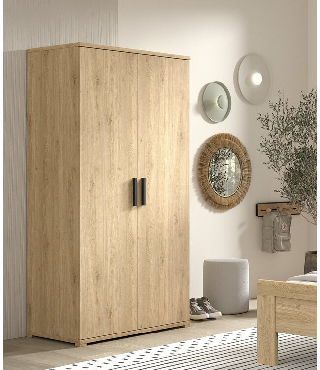 JAXX Jaxx - Sam 2-Deurs Kast Eik