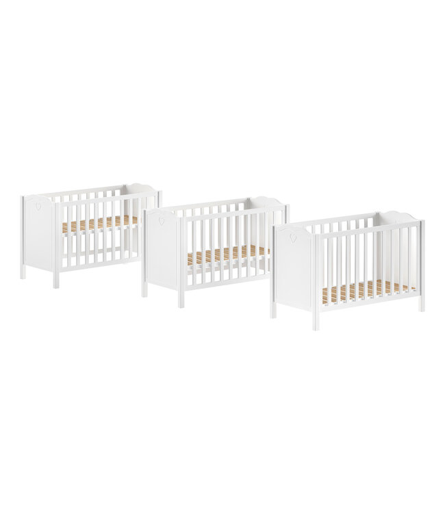 JAXX Jaxx - Amori Babybed 60X120 Cm Wit