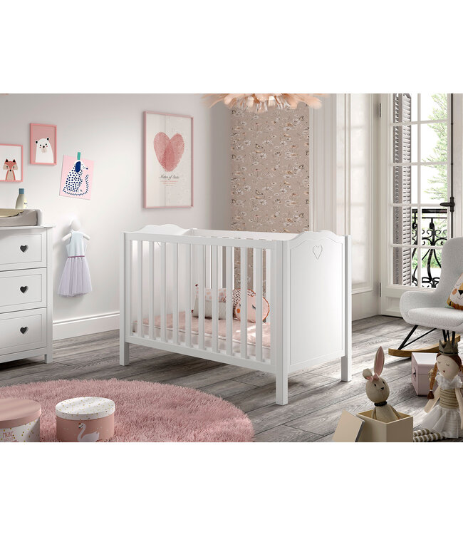 JAXX Jaxx - Amori Babybed 60X120 Cm Wit