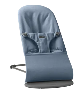 Babybjorn BabyBjörn - Wipstoeltje Bliss  - Geweven Mélange Blauw