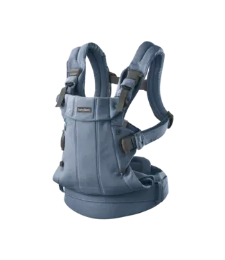 Babybjorn BabyBjörn - Draagzak Harmony - Geweven Mélange Blauw