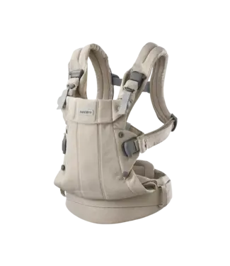 Babybjorn BabyBjörn - Draagzak Harmony - Geweven Mélange Lichtbeige