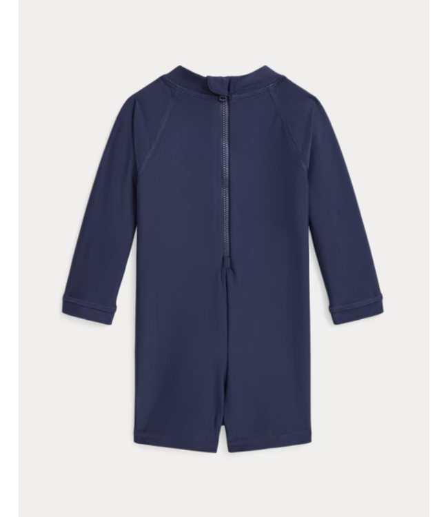 Ralph Lauren Ralph Lauren - Rash guard tuinbroek met Polo Bear - Newport navy