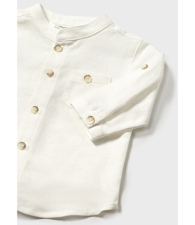 Mayoral Mayoral - Linnen hemd - Creme