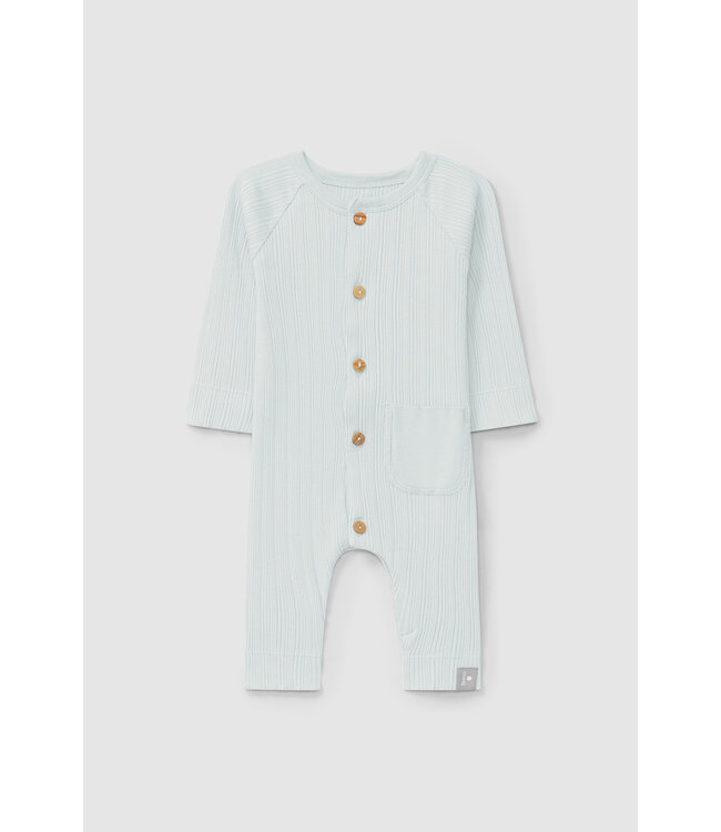 Snug Snug - Geribde Romper - Azul