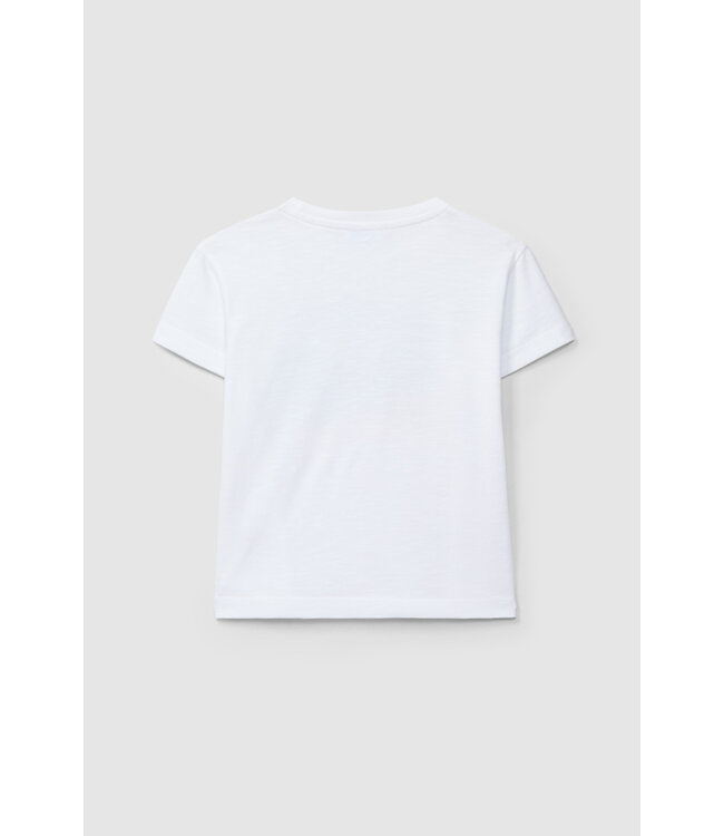 Laranjinha Laranjinha - Tshirt good vibes - wit