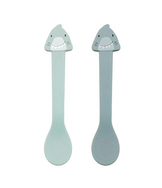 Trixie Trixie - Siliconen lepel 2-pack - Mr. Shark