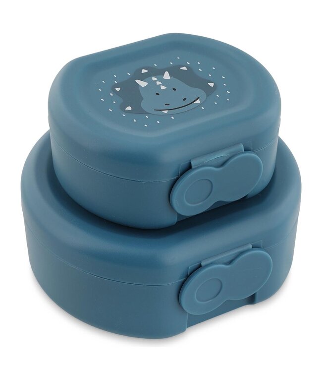Trixie Trixie - Snackbox met clip - 2 stuks - Mr. Triceratops