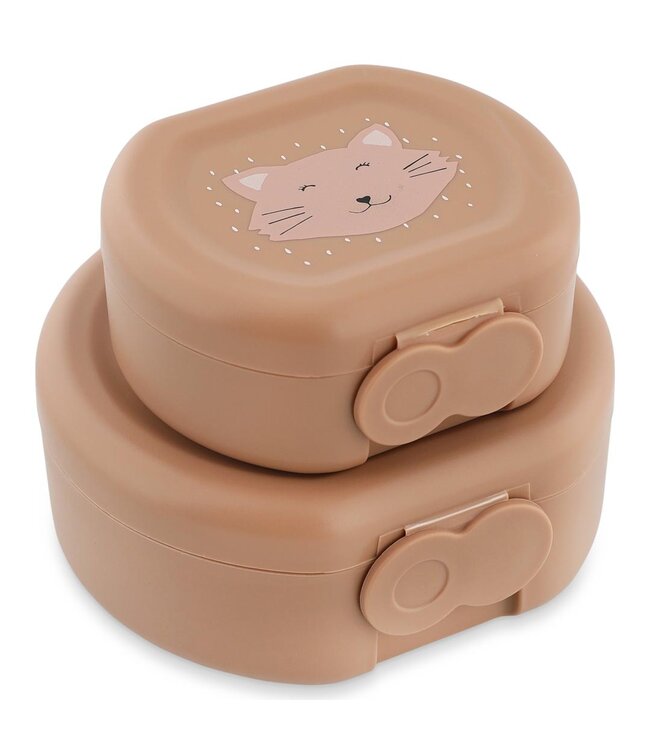 Trixie Trixie - Snackbox met clip - 2 stuks - Mrs. Cat