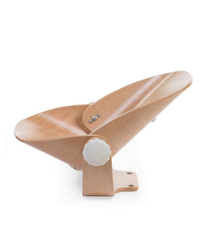Childhome Childhome - Evolu Newborn Seat Voor Evolu 2 + One.80° - Hout - Naturel Wit
