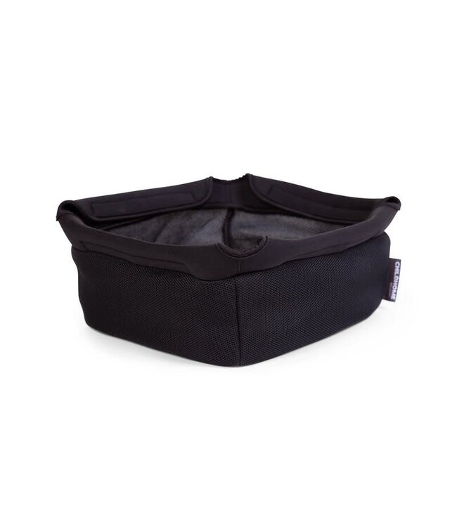 Childhome Childhome - Evolu Mandje Sandwich Mesh - Zwart