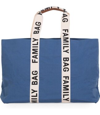 Childhome Childhome - Family Bag Verzorgingstas - Signature - Canvas - Indigo 