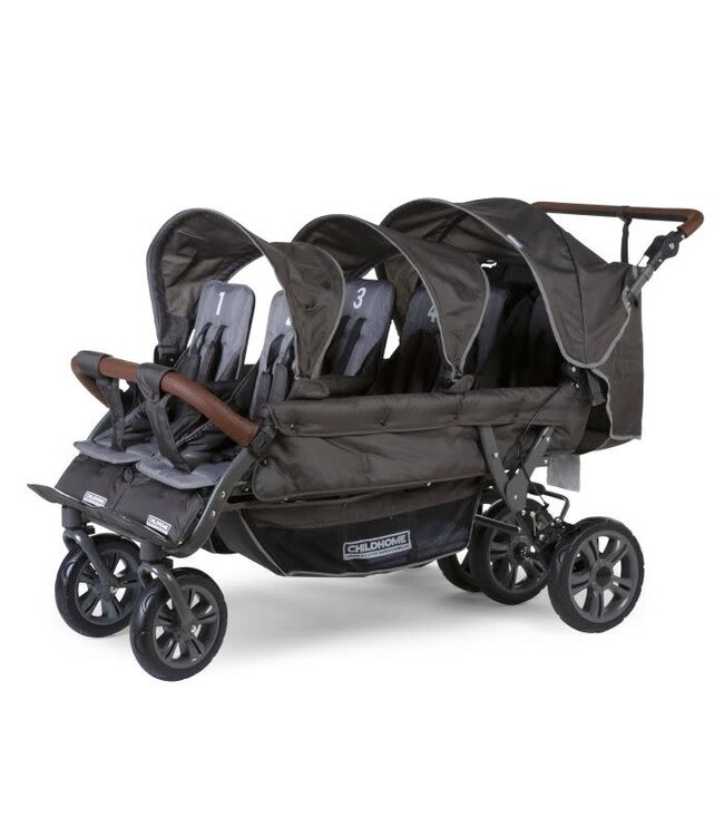 Childhome Childhome - SIX SEATER 2 BLACK +RC +SC