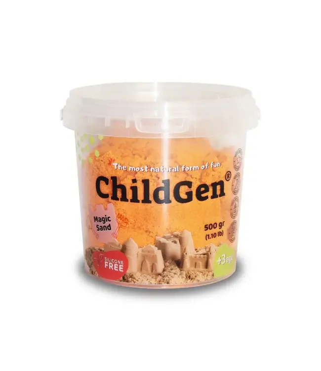 Childgen Childgen - Magical Sand 500 Gr - Orange - Orange