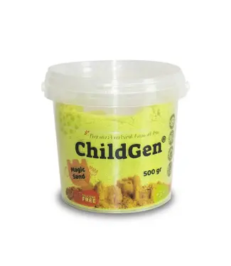 Childgen Childgen - Magical Sand  500 Gr - Yellow - Yellow