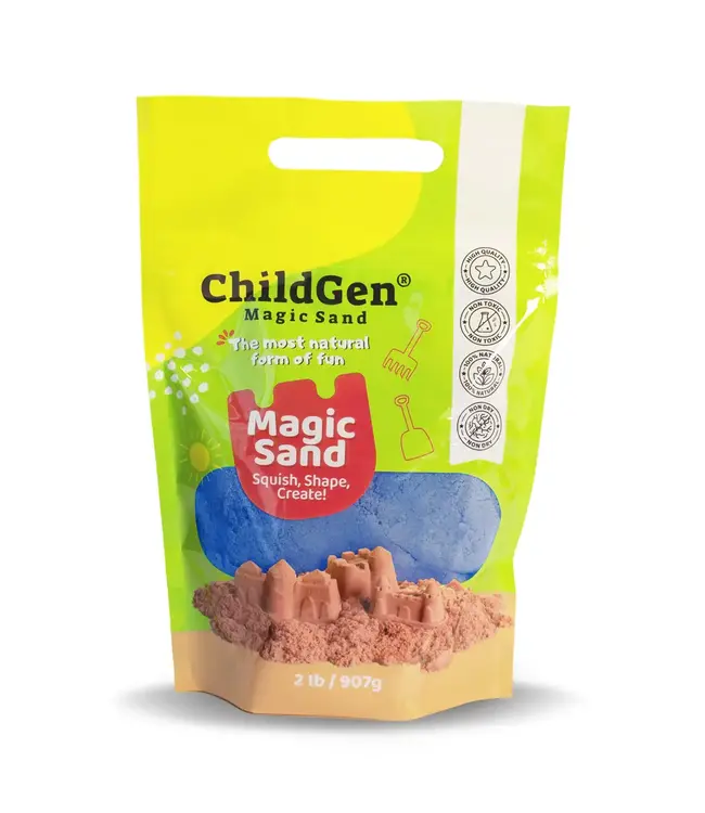 Childgen Childgen - Magical Sand - 907 Gr - Refill Pack - Blue