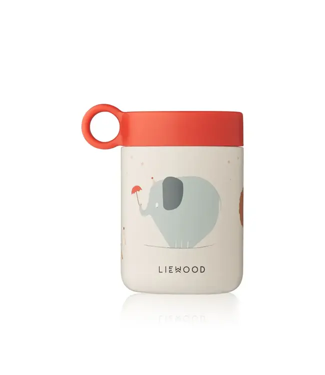 Liewood Liewood - Kiani Printed Food Jar - Circus Sandy