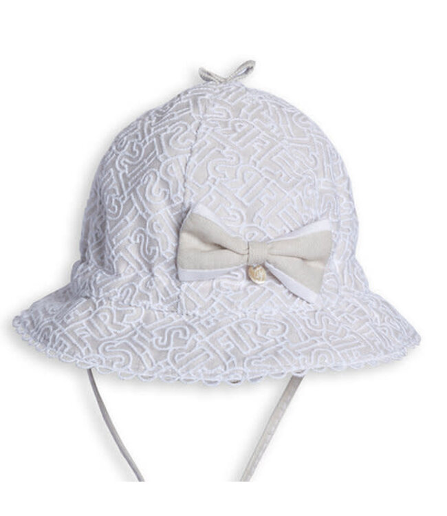 First First - Hat FIRST White logo