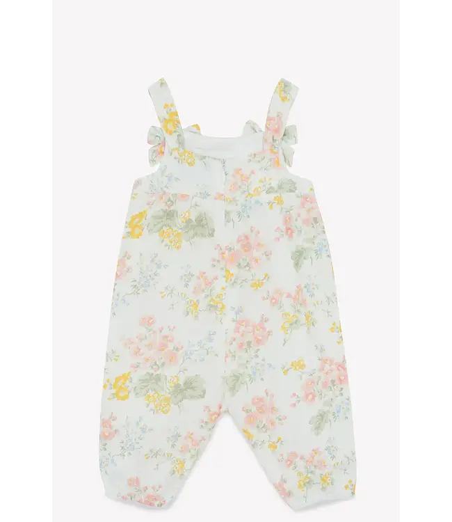 Tartine et Chocolat Tartine et chocolat - Jumpsuit ecru linnen flowers