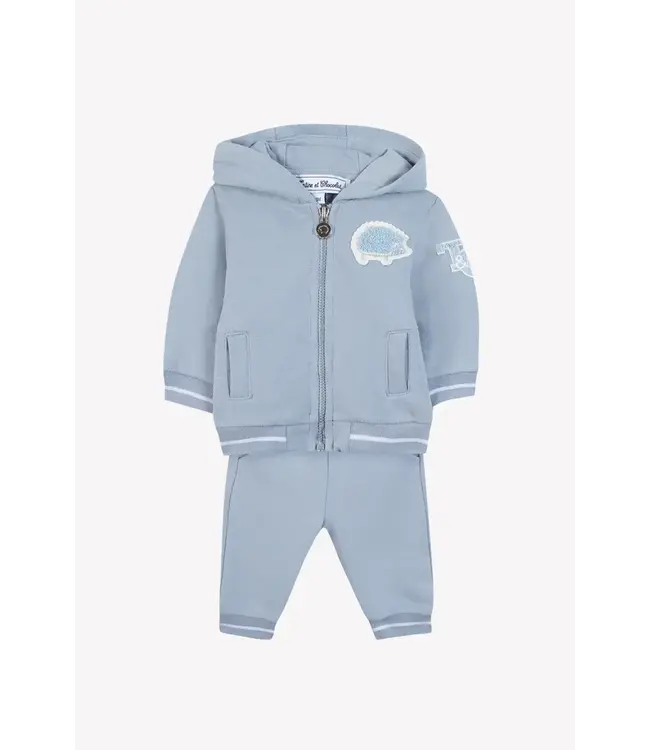 Tartine et Chocolat Tartine et chocolat - Joggingset grijsblauw