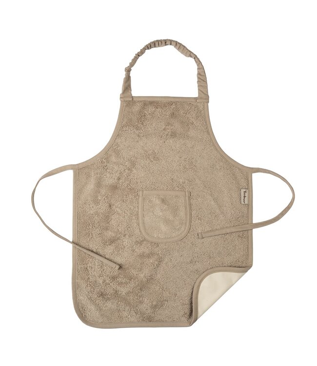 Timboo Timboo - Kids' Apron - Waterproof - 38X49Cm - Feather Grey
