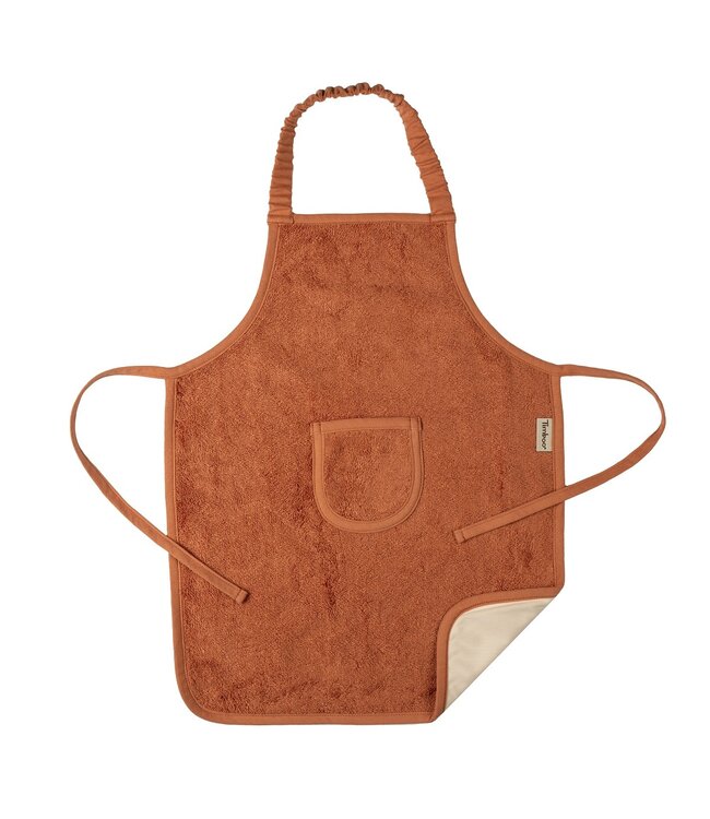 Timboo Timboo - Kids' Apron - Waterproof - 38X49Cm - Sunrise Orange