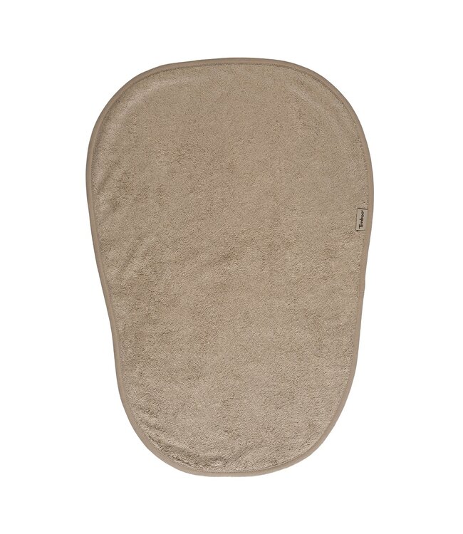 Timboo Timboo - Changing Pad Towel 65X45Cm - Feather Grey