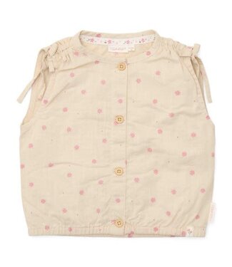 Little Dutch Little Dutch - Blouse mouwloos Sand