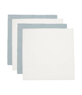 Jollein Jollein - Hydrofiele Doek Small 70x70cm Sea Green/Ivory (4pack)