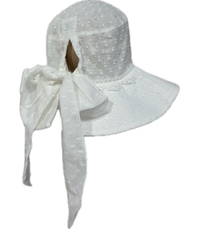 Jamiks Jamiks - Zonnehoedje TRUDE - Wit