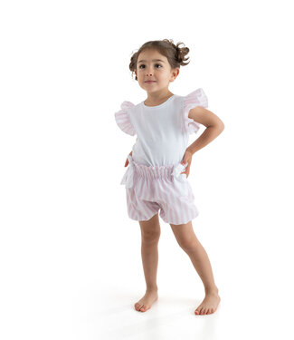 Meia Pata Meia Pata - Bubbly shorts - roze streep