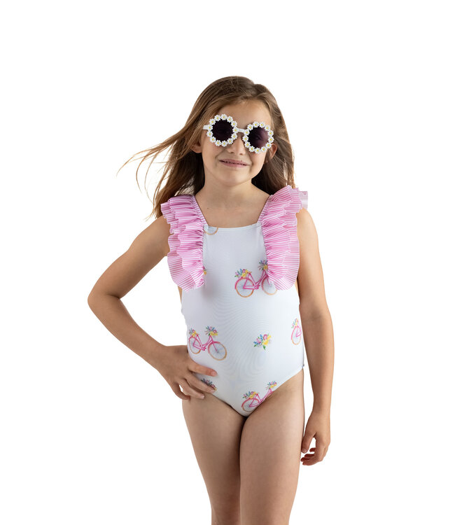 Meia Pata Meia Pata - Amalfi badpak fiets- roze