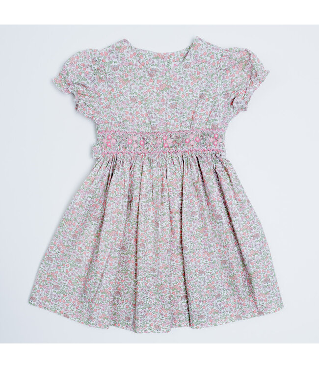 Malvi Malvi - Printed fabric Dress with short sleeves