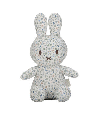 Nijntje - Miffy Nijntje x Little Dutch Knuffel all-over print 30 cm - Lucky Leaves GRS