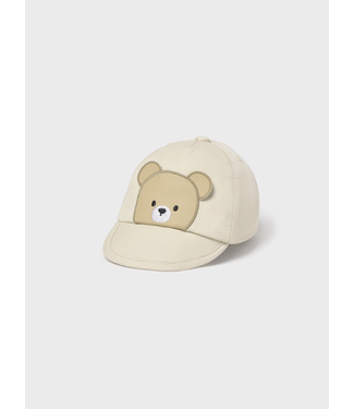 Mayoral Mayoral - Newborn boy teddy cap - Beige