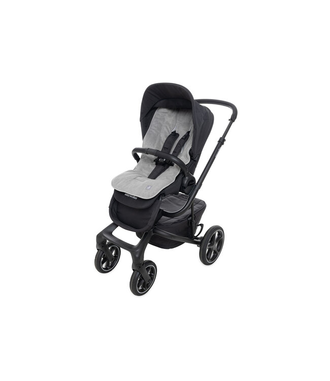 Jollein Jollein - Buggy/wandelwagen Inlegger Badstof/Katoen Storm Grey